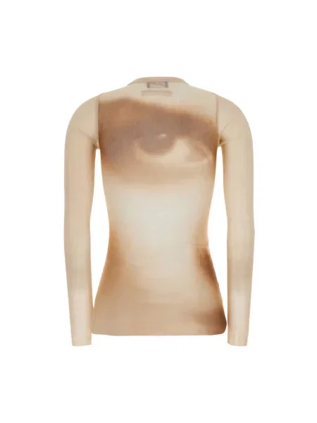 Top Jean Paul Gaultier beżowy