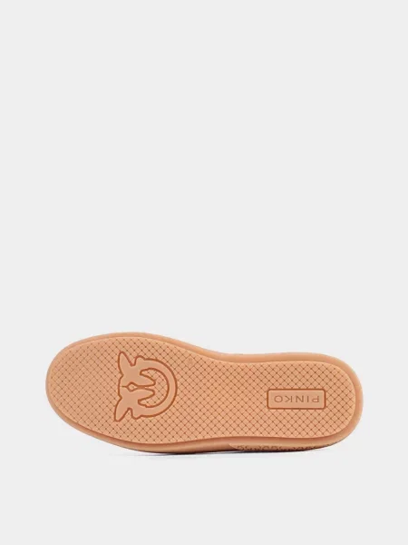 Кожаные сапоги Pinko коричневые