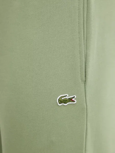 Спортивні штани Lacoste однотонні зелений