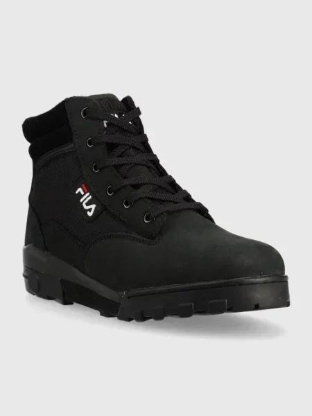 Členkové topánky Fila Grunge Ii čierna