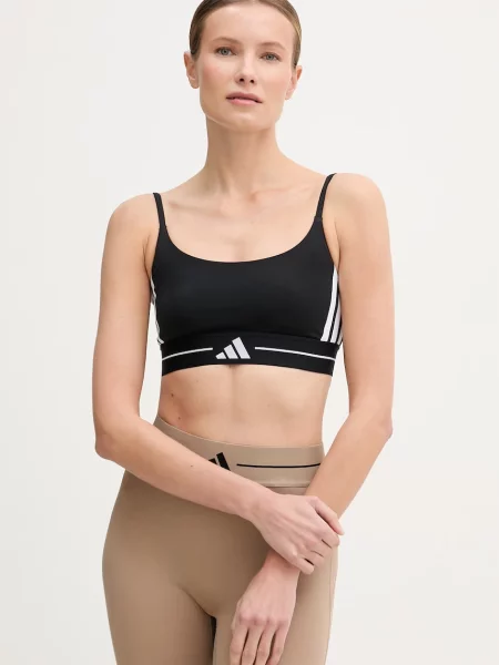 Sportovní podprsenka adidas Performance The Hyperglam černá