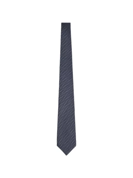 Cravată Giorgio Armani de mătase albastru