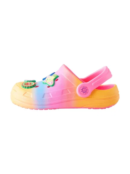 Next Sandale deschis / galben / galben pastel / roz deschis albastru