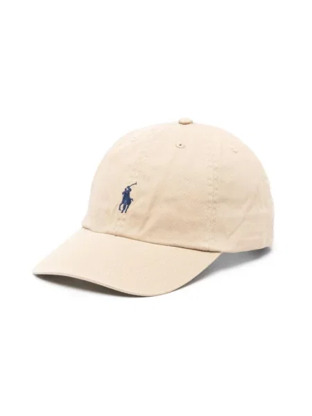 Czapka z daszkiem Ralph Lauren Chino Ball junior beżowy