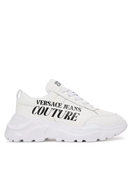 Sneakersy Versace Jeans Couture biela