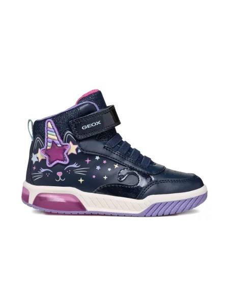 Sneakersy dziecięce Geox niebieskie