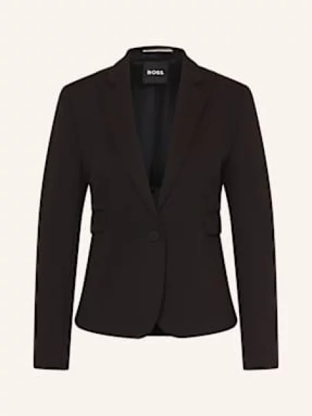 Boss Blezer Z Dżerseju Jia schwarz czarna