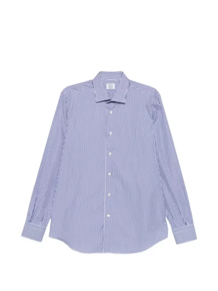 Koszula Mazzarelli w paski niebieska