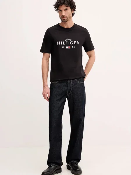 Tričko Tommy Hilfiger čierna