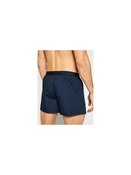 Tommy Hilfiger Trumpikės Cotton Woven Boxer Icon Tamsiai mėlyna