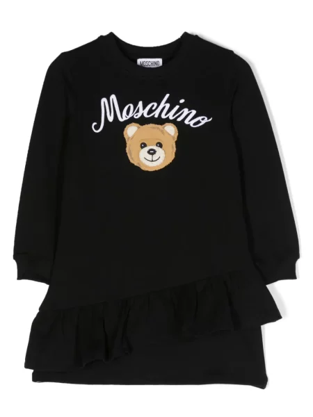 Sukienka dziecięca Moschino czarna