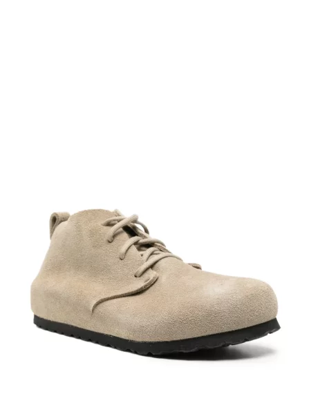 Σκαρπινια Birkenstock με κορδόνια σουέντ