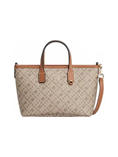 Geanta crossbody Tommy Hilfiger bej