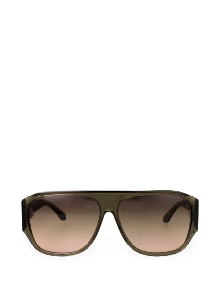 Ochelari de soare Isabel Marant Eyewear cu imprimeu geometric verde