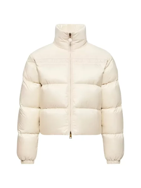 Scurt geacă cu puf Moncler alb