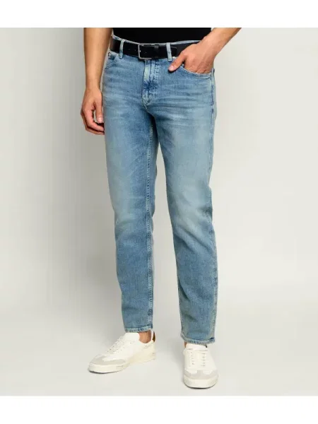 BOSS BLACK Blugi C-OGDEN | Straight fit negru