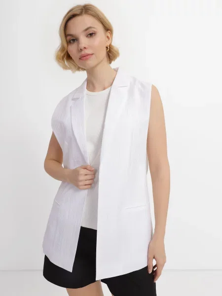 Armani Exchange Жилет повсякденний білий