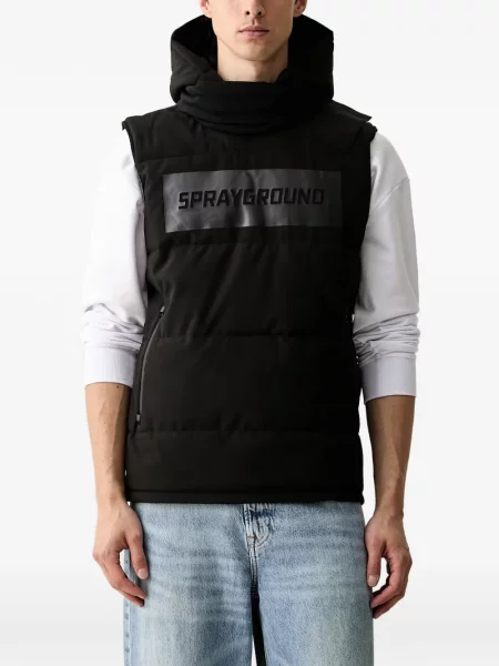 Vestă Sprayground cu imagine negru