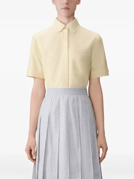 Cămașă Thom Browne scurtă galben