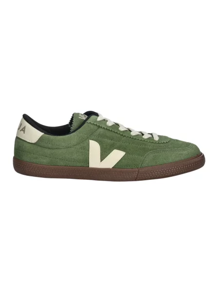 Sneakersy Veja zamszowe zielone