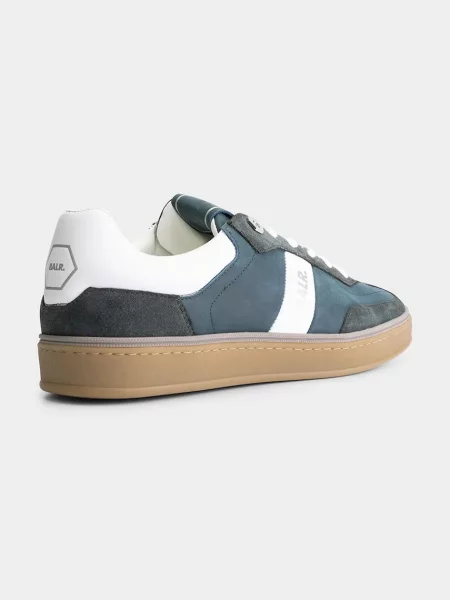 Кожаные классические кроссовки Balr. зеленые