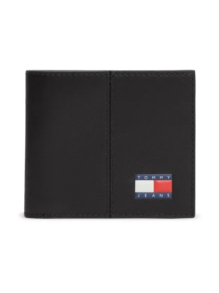 Tommy Jeans Peněženka HERITAGE námořnická modř / krvavě červená offwhite černá
