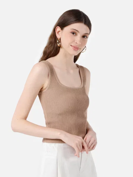 Футболка Colin's коричневая