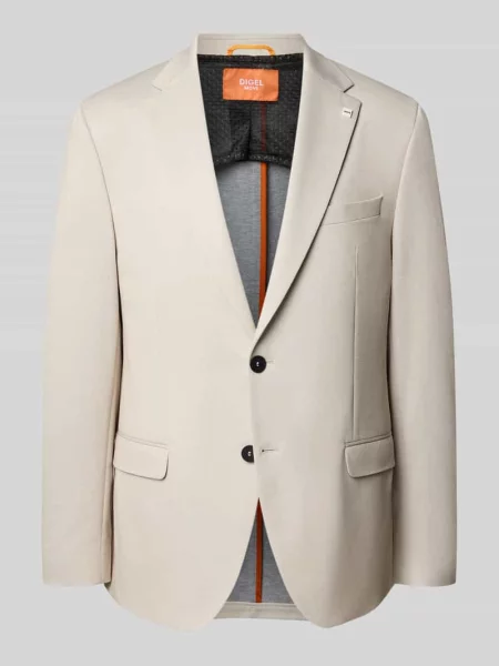 Marynarka na dwa o kroju slim fit model ‘Anello’ Digel