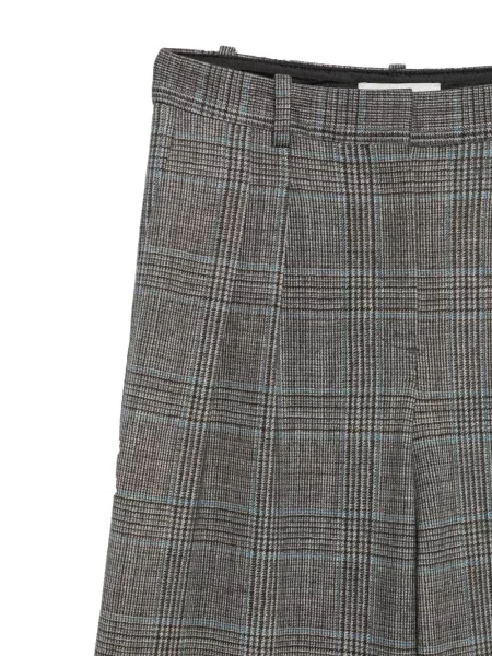 Pantaloni Circolo 1901 în carouri gri
