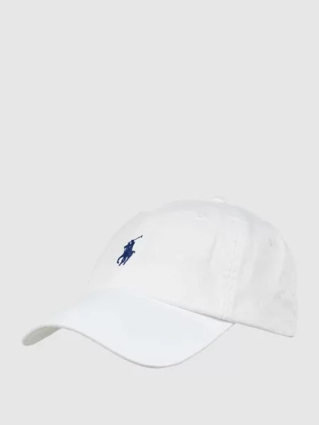 Czapka z daszkiem Polo Ralph Lauren biała
