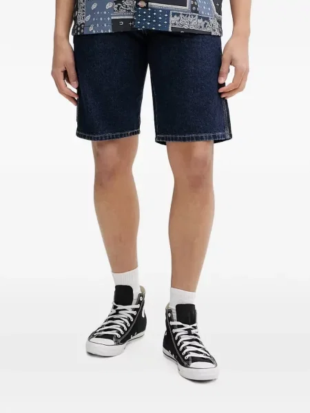 Pantaloni scurți din denim Dickies albastru