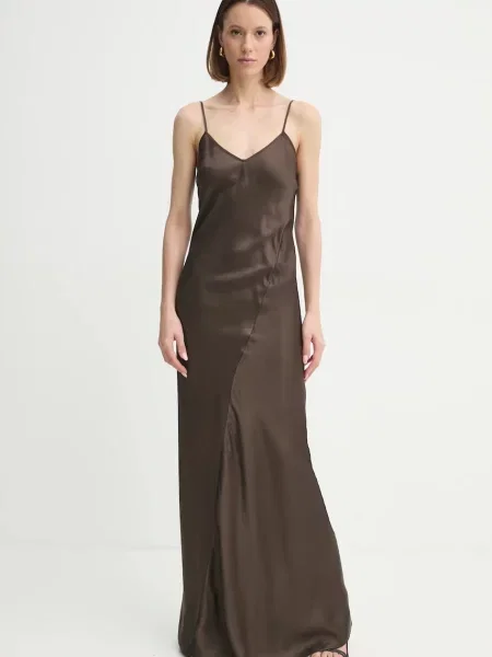 Сукня Herskind Renate maxi облягаюча зелений