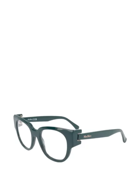 Ochelari de soare Max Mara Eyewear cu imprimeu geometric verde
