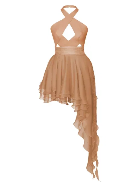 Anse Victorin Rochie de cocktail Pantha pielii