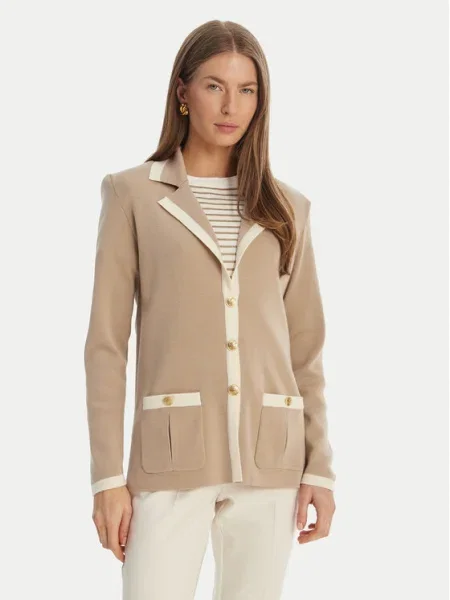 Luisa Spagnoli Cardigan Meridien bej