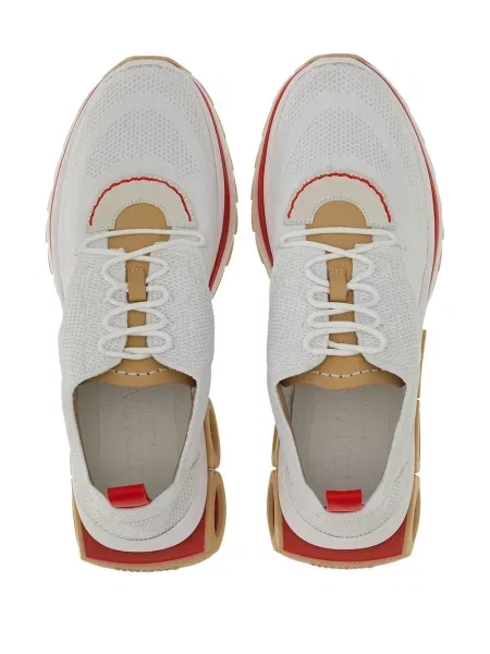Sneakersy Ferragamo białe