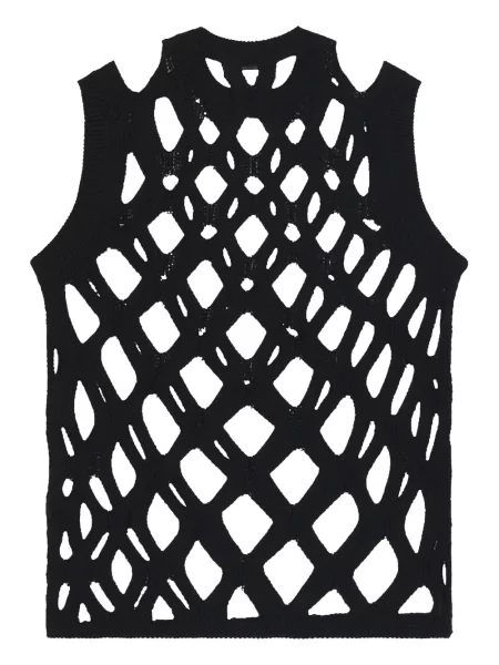 Dugo vesta Black Comme Des Garçons crna