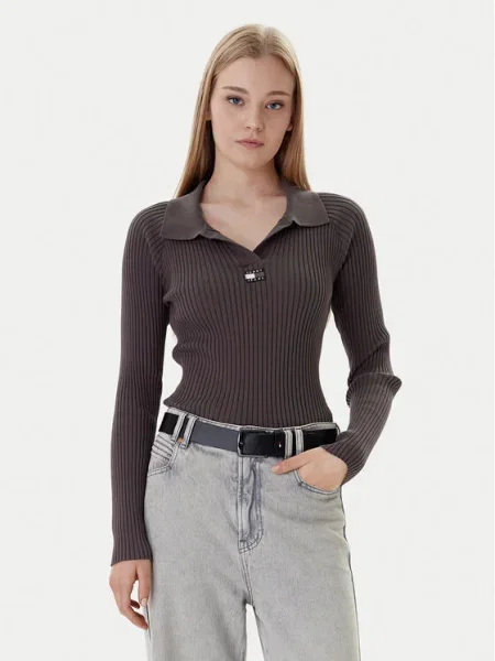 Szvetter Tommy Jeans barna
