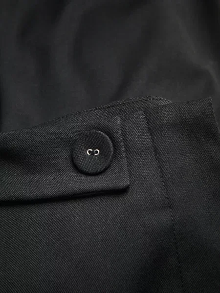 Расклешенные брюки Reserved черные