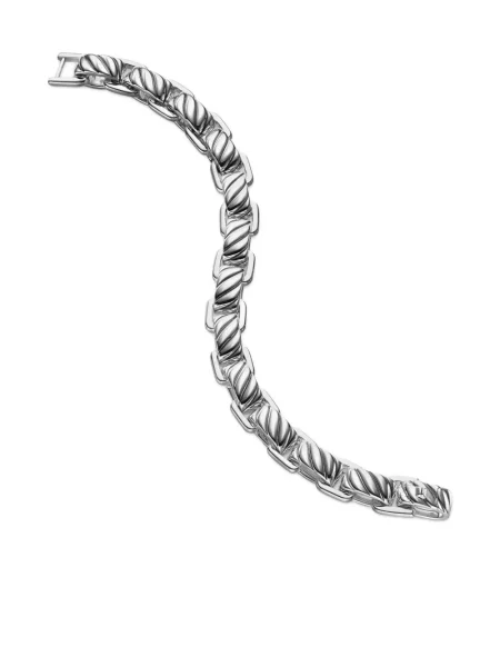 Brăţară David Yurman argintiu