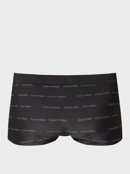 Боксеры Calvin Klein с низкой посадкой черные