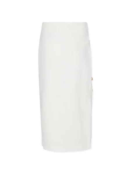 Spódnica maxi dziecięca Balmain biała