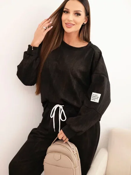 Trenirka Kesi Włoski črna