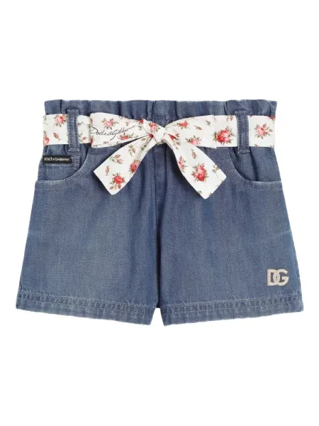 Szorty dziecięce Dolce And Gabbana niebieskie