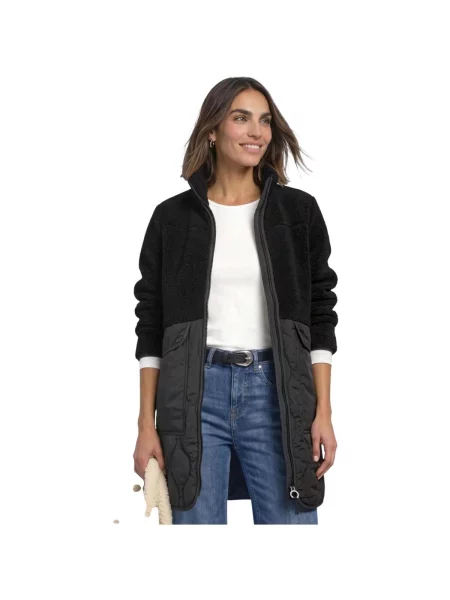 Palton Street One streetstyle negru
