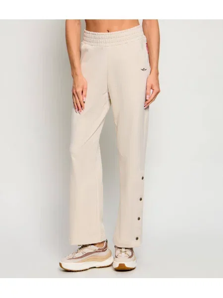 Aeronautica Militare Pantaloni de trening | Relaxed fit bej
