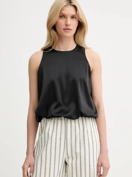 Bluza Answear Lab za žene bez uzorka crna