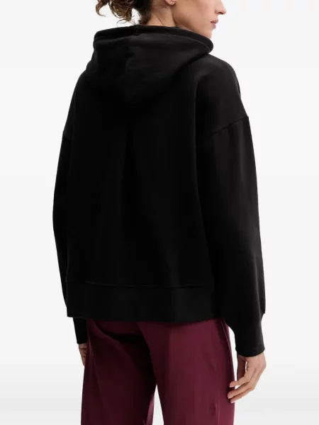 Hanorac cu glugă Puma cu broderie cu cordon negru