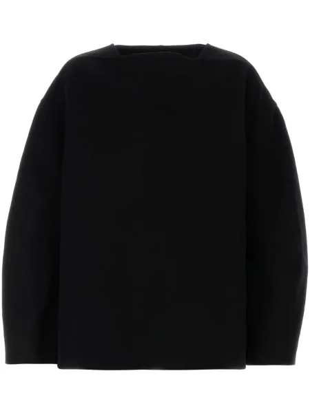 Pulover Jil Sander de lână negru
