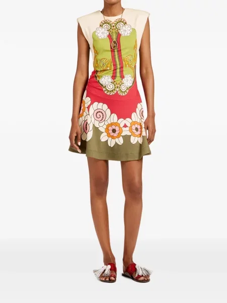 Rochie mini La Doublej verde